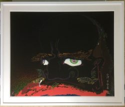 (Buddha) My arms and legs rot off and though my blood rushes... (2008) framed