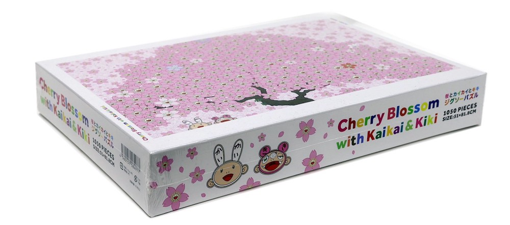 2020.12.24] Cherry Blossom with Kaikai Kiki Jigsaw Puzzle