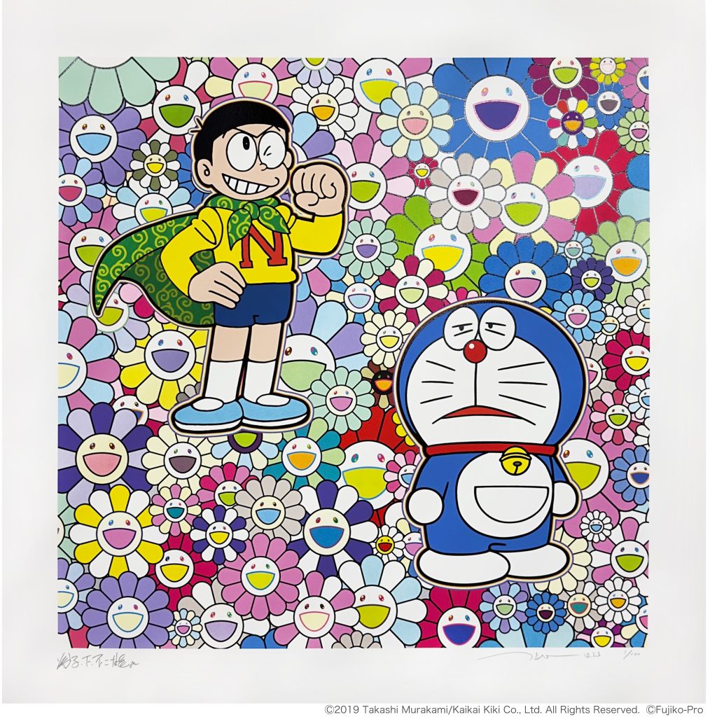 Takashi Murakami, Excuse Painting: On my collaboration with Doraemon  (2019), Available for Sale