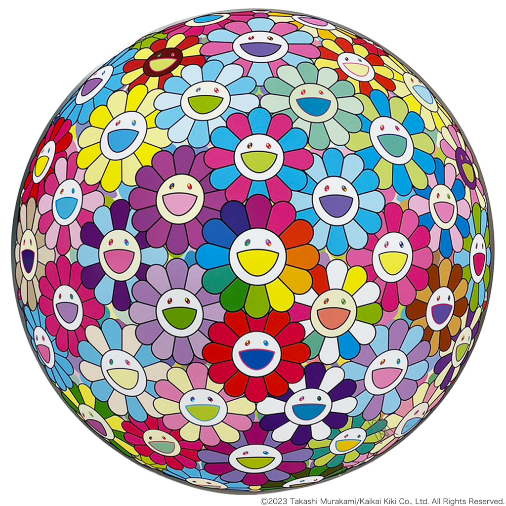 TAKASHI MURAKAMI, FLOWERS FOR ALGERNON; AND WARHOL/SILVER, From Japan  with Love, 2020