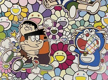 On an Endless Journey on a Time Machine with the author Fujiko F. Fujio -Silkscreen (2019) - Image 4