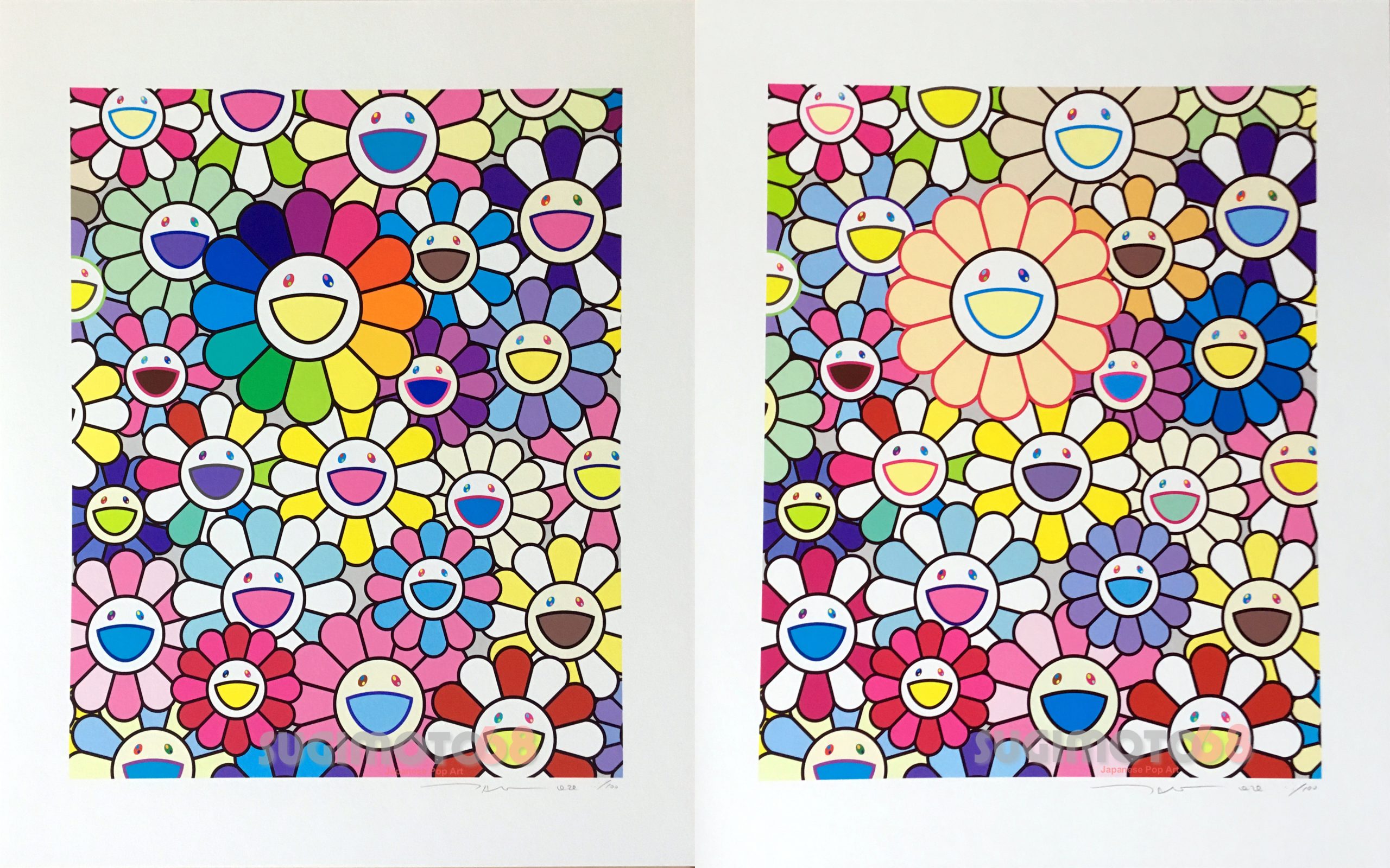 Takashi Murakami, Takashi Murakami Virgil Abloh 2018 Hollow Man Color  Screenprint Signed Limited Edition (2018), Available for Sale