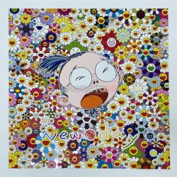 Murakami Takashi New Day: Self Portrait silkscreen (2011)